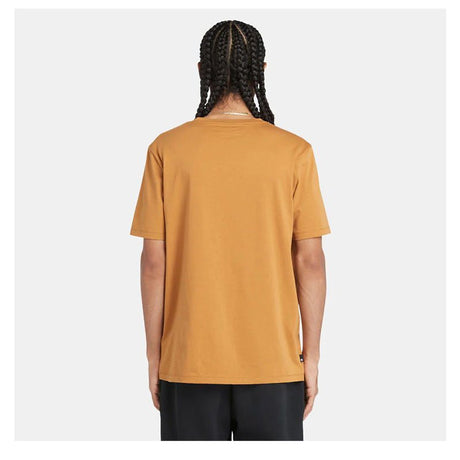 KENNEBEC RIVER Linear Logo Short Sleeve Tee Wheat Boot - Runner