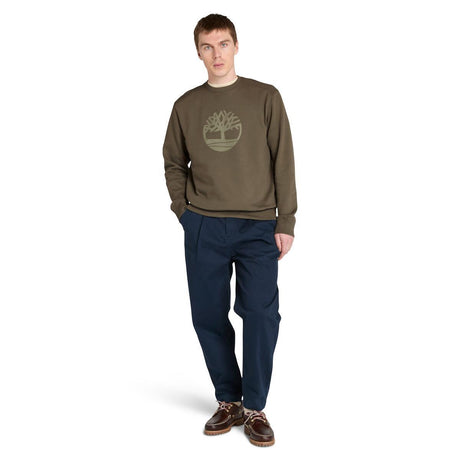 Kennebec River Tree Logo Crew Neck Sweatshirt - Runner
