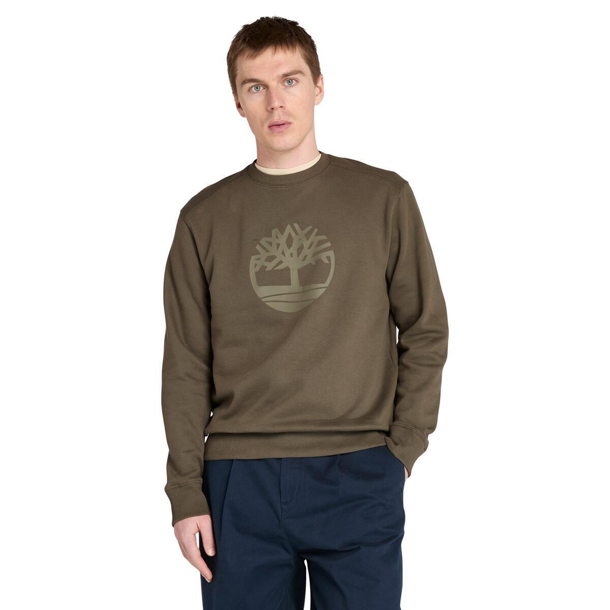 Kennebec River Tree Logo Crew Neck Sweatshirt - Runner