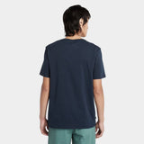 KENNEBEC RIVER Tree Logo Short Sleeve Tee Dark Denim - Runner