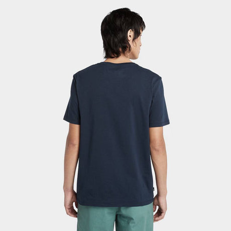 KENNEBEC RIVER Tree Logo Short Sleeve Tee Dark Denim - Runner