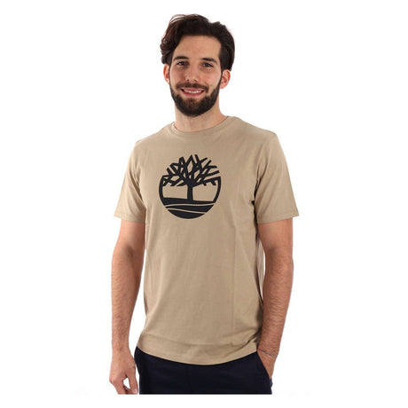 KENNEBEC RIVER Tree Logo Short Sleeve Tee Lemon Pepper - Runner