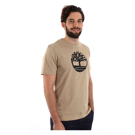 KENNEBEC RIVER Tree Logo Short Sleeve Tee Lemon Pepper - Runner