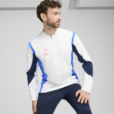 King Pro Mock Neck Quarter - Zip Pullover Sweatshirt - Runner