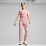 Lava Land High Waist Leggings - Runner