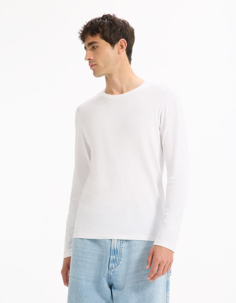 Long - Sleeve Crew Neck T-Shirt - Runner