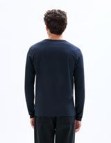Long - Sleeve Crew Neck T-Shirt - Runner