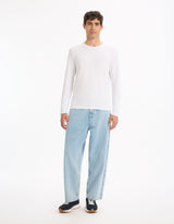 Long - Sleeve Crew Neck T-Shirt - Runner