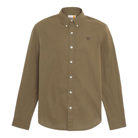 Long Sleeve Stretch Poplin Shirt - Runner