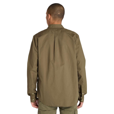 Long Sleeve Stretch Poplin Shirt - Runner