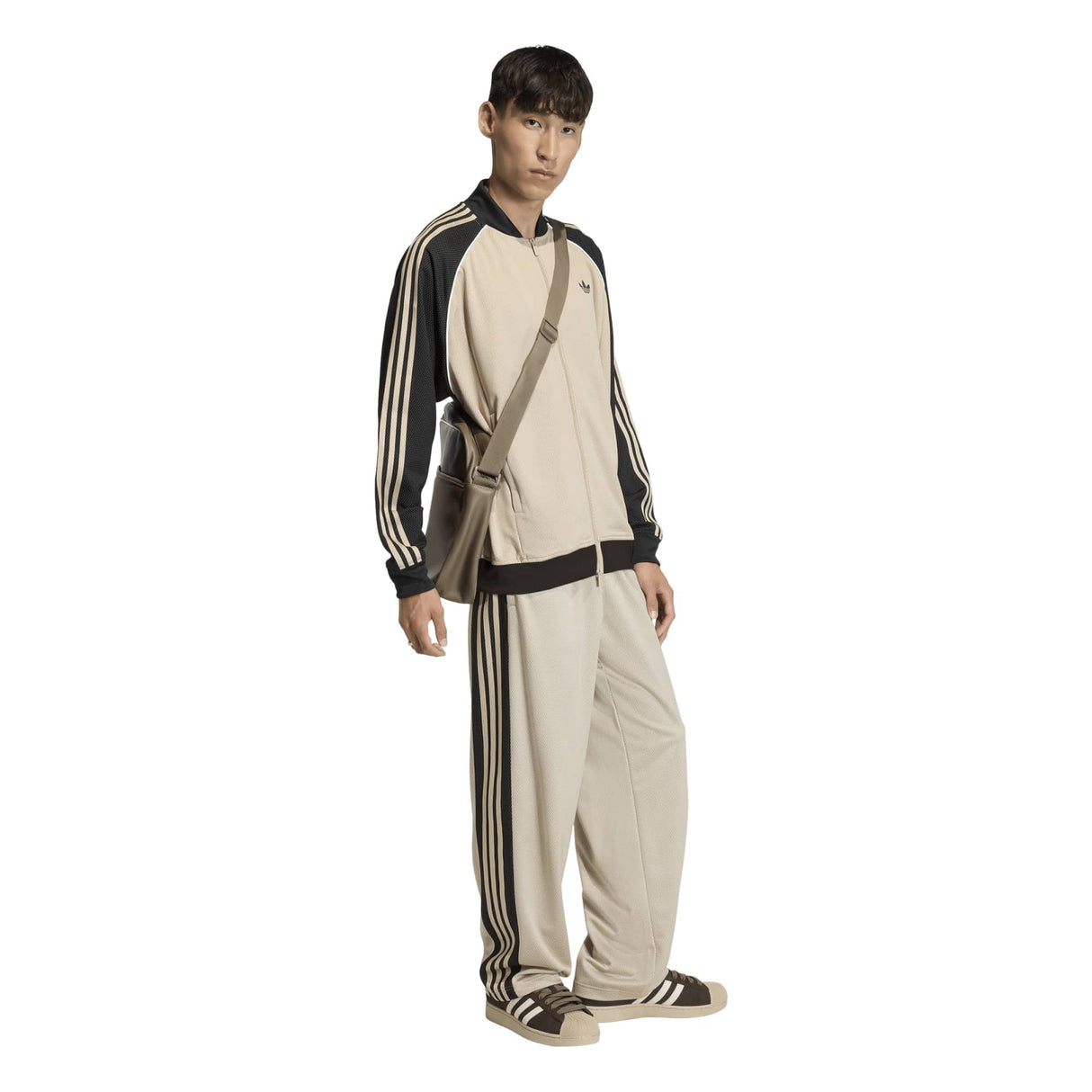 LOOSE MESH TRACK TOP - Runner