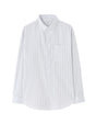 Loose Striped Poplin Shirt - Runner