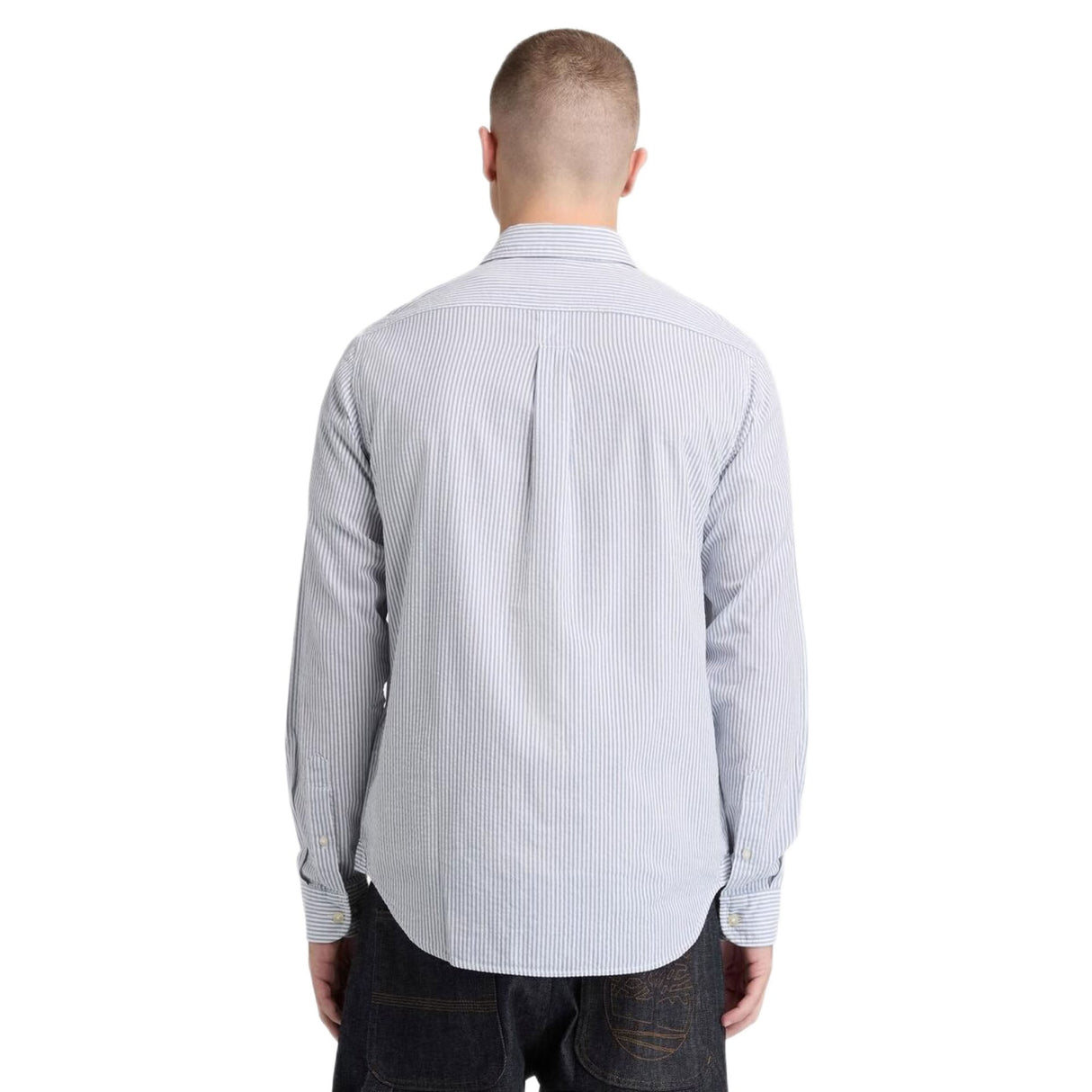 Ls Seersucker Striped Shirt (Regular) - Runner