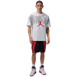 M J New Stretch Gfx Ss Crew - Runner