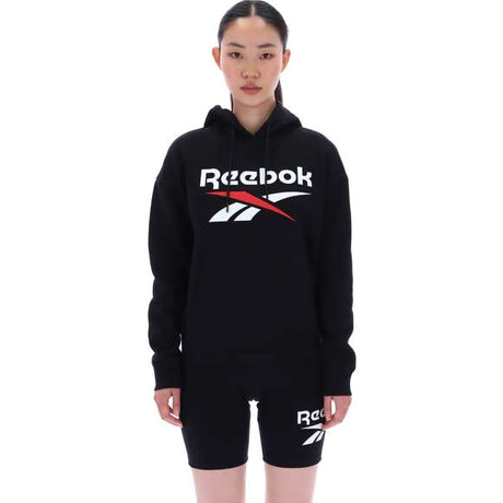 Marlowe 2 Col Logo Oversized Hooded Sweatshirt - Runner