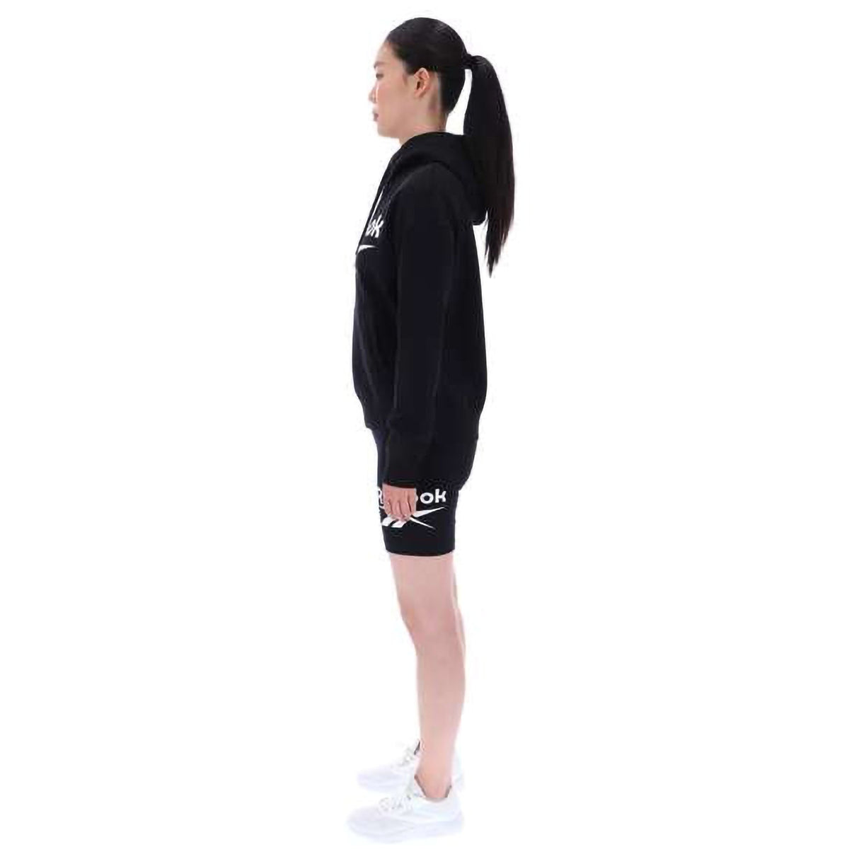 Marlowe 2 Col Logo Oversized Hooded Sweatshirt - Runner