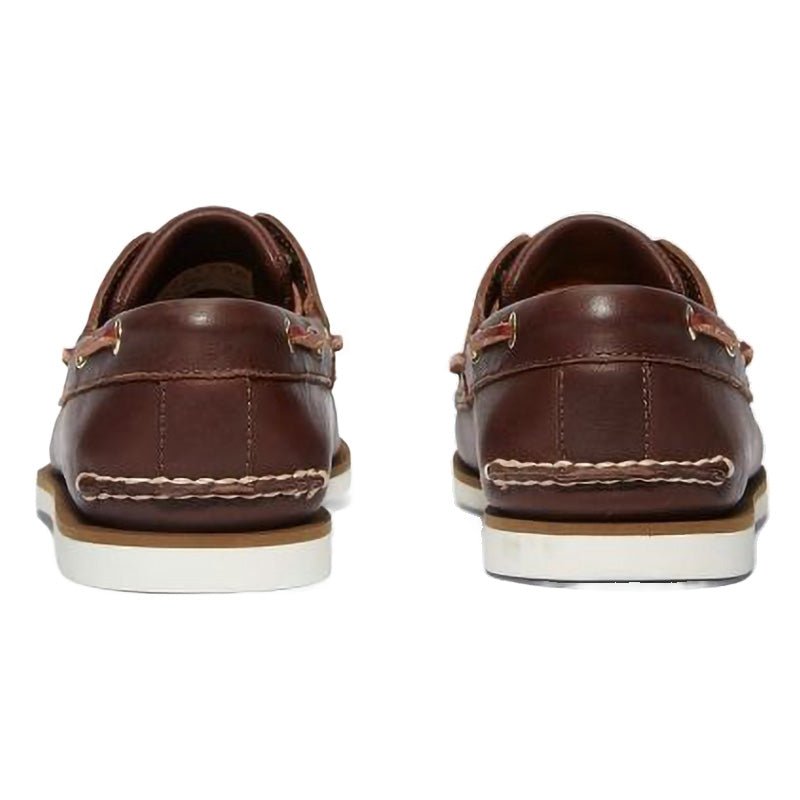 MEN'S 2 EYE BOAT SHOE BROWN - Runner