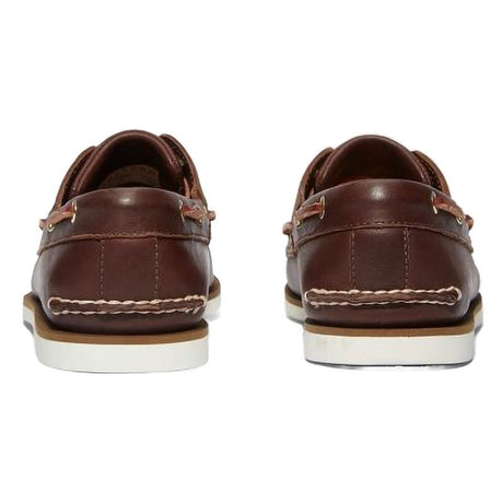 MEN'S 2 EYE BOAT SHOE BROWN - Runner