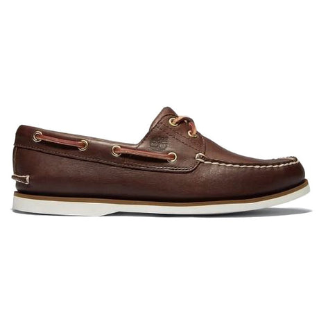 MEN'S 2 EYE BOAT SHOE BROWN - Runner