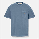 MERRYMACK RIVER Garment Dye Chest Pocket Tee Dark Sapphire - Runner