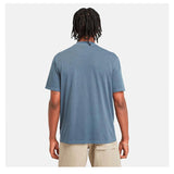 MERRYMACK RIVER Garment Dye Chest Pocket Tee Dark Sapphire - Runner