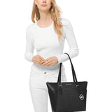 MICHAEL KORS Charlotte Large Logo and Leather - GREY - MK9 - Runner