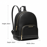 MICHAEL KORS Jaycee Medium Logo Backpack - BLACK - MK15 - Runner
