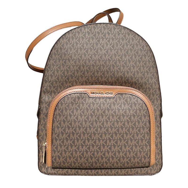 MICHAEL KORS Jaycee Medium Logo Backpack - BROWN - MK14 - Runner