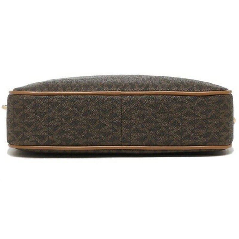 MICHAEL KORS JET SET logo and leather - BROWN - MK5 - Runner
