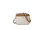 MICHAEL KORS JET SET logo and leather - WHITE - MK6 - Runner