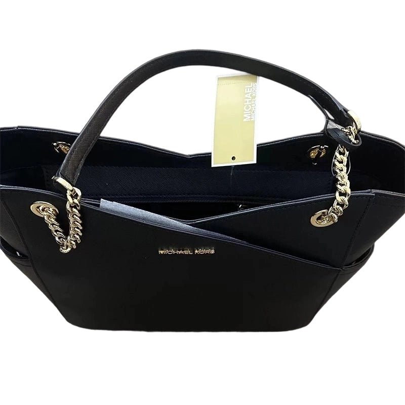 MICHAEL KORS Jet Set Travel Large Chain Shoulder - BLACK - MK19 - Runner