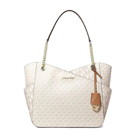 MICHAEL KORS Jet Set Travel Large Chain Shoulder - WHITE - MK18 - Runner