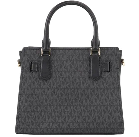 MICHAEL KORS Leather Bag Handbag Purse Black MK57 - Runner