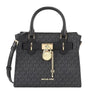 MICHAEL KORS Leather Bag Handbag Purse Black MK57 - Runner