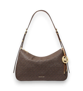 MICHAEL KORS Nolita Medium Signature Logo Shoulder Bag MK46 - Runner