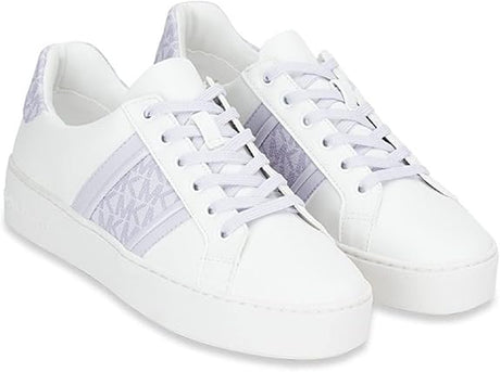 MICHAEL KORS Poppy Logo Stripe Lace Up Sneakers MKW10 - Runner