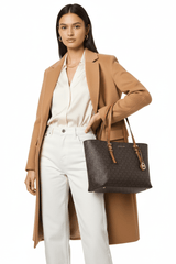 MICHAEL KORS QUINN TOTE - Tote bag - brown MK55 - Runner