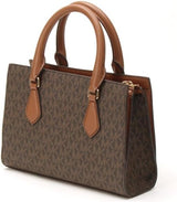 MICHAEL KORS Sheila Small Faux Saffiano Leather Satchel MK68 - Runner