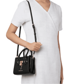 MICHAEL KORS Women's Hamilton Pebbled Leather Satchel Bag MK76 - Runner
