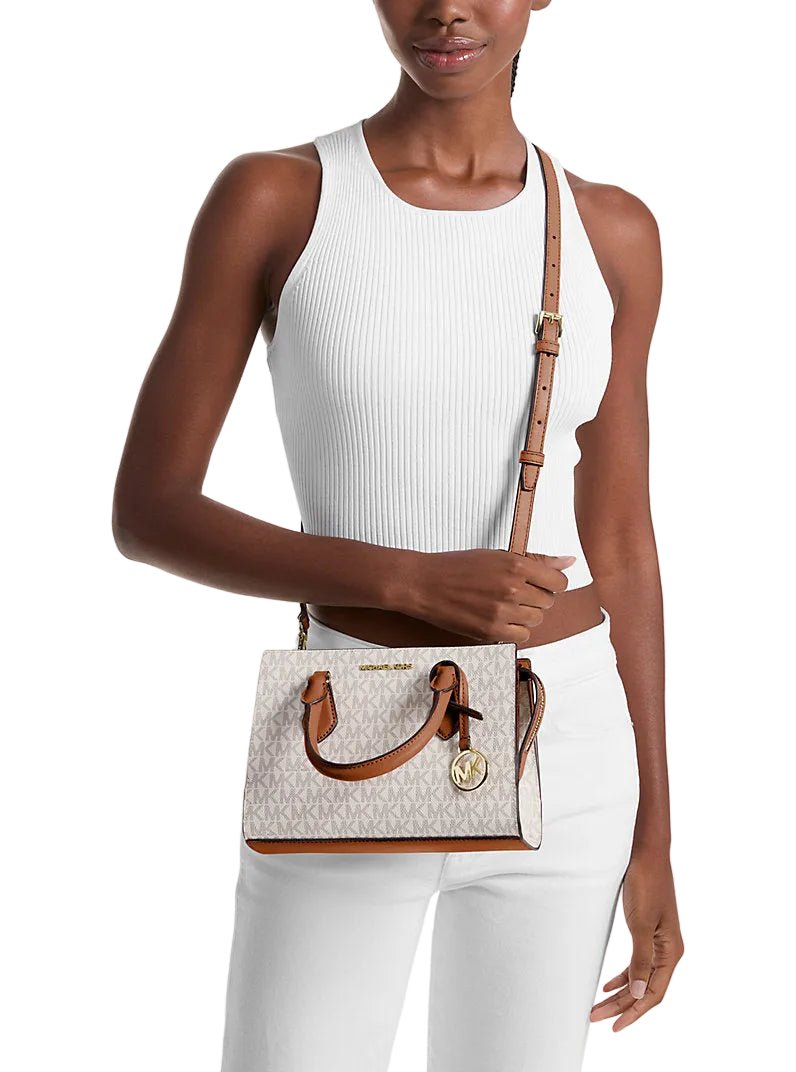 MICHAEL KORS Women's Sheila Small Faux Saffiano Leather MK73 - Runner