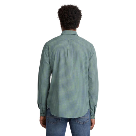 Micro Plaid Poplin Shirt - Runner
