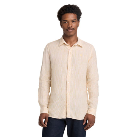 Mill Brook Linen Striped Shirt - Runner