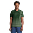 Millers River 4 Rows Stripes Short Sleeve Polo - Runner