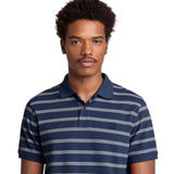 Millers River 4 Rows Stripes Short Sleeve Polo - Runner