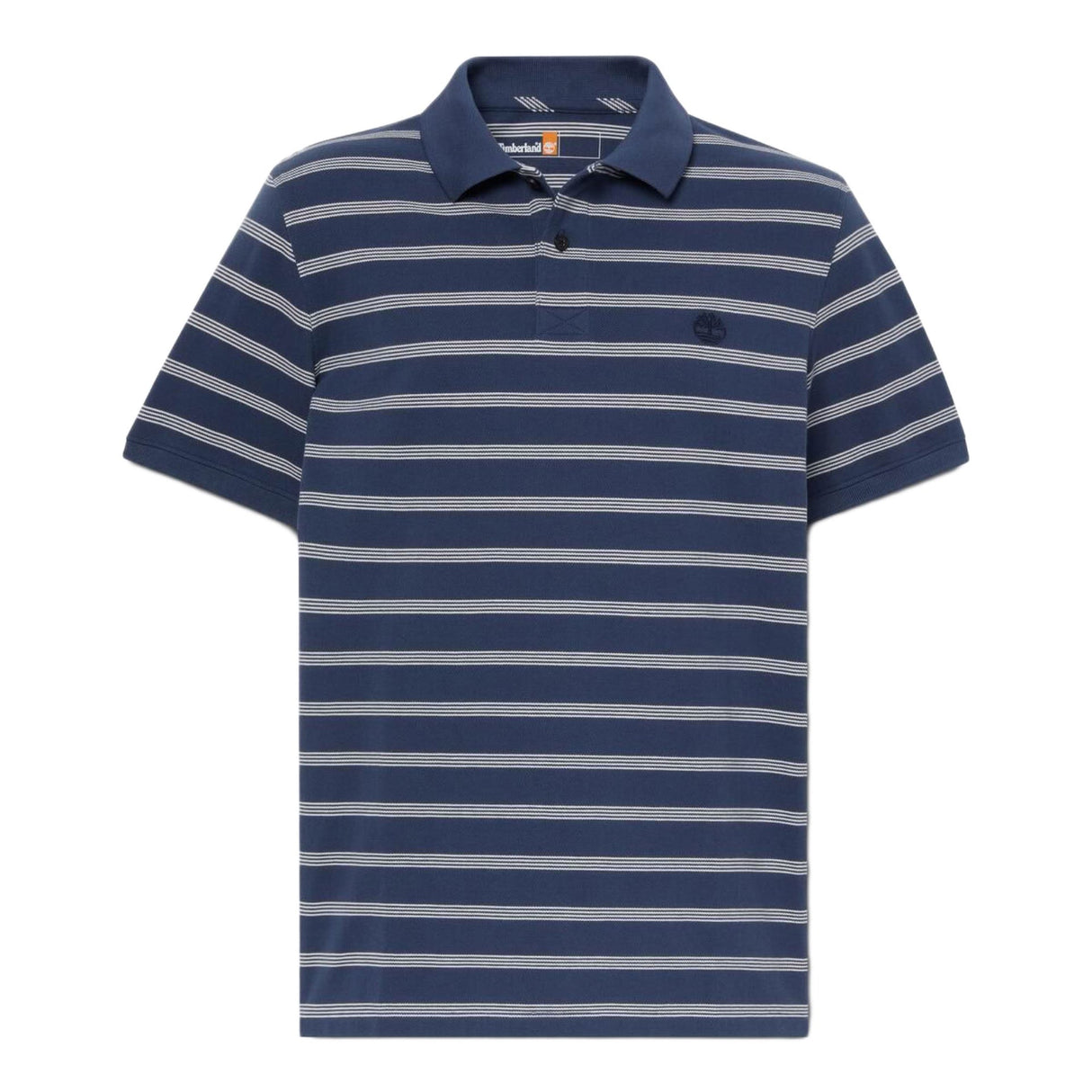 Millers River 4 Rows Stripes Short Sleeve Polo - Runner