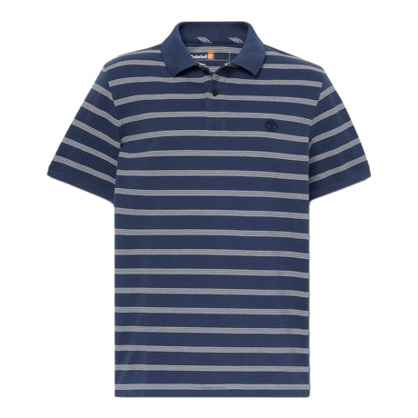 Millers River 4 Rows Stripes Short Sleeve Polo - Runner