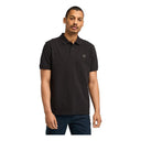 MILLERS RIVER Pique Short Sleeve Polo Black - Runner