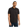 MILLERS RIVER Pique Short Sleeve Polo Black - Runner