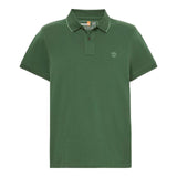 Millers River Printed Neck Short Sleeve Polo - Runner