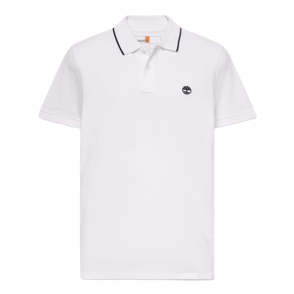 Millers River Printed Neck Short Sleeve Polo - Runner